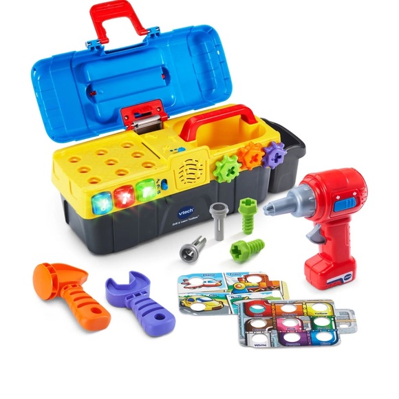 Vtech Drill & Learn Toolbox - Picture 2 of 2